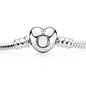 Pandora Moments karkötő szív alakú zárral 18 cm (590719-18) Pandora Moments karkötő szív alakú zárral 18 cm (590719-18)