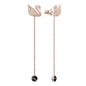 Swarovski Crystal Iconic Swan fülbevaló (5373164)
