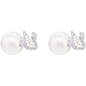 Swarovski Iconic Swan Stud fülbevaló (5416591)