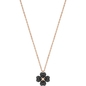 Swarovski Latisha Jet Crystal Flower nyaklánc (5420246)