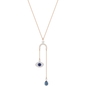 Swarovski Duo Evil Eye Y nyaklánc (5425861)