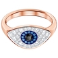 Swarovski Duo Evil Eye gyűrű 52-es méret (5441193)