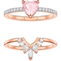 Swarovski One gyűrű szett 58-as méret (5474939)