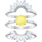 Swarovski Sunshine gyűrű szett 52-es méret (5482508)