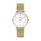 Cluse Minuit Mesh Gold White női óra (CW0101203007)