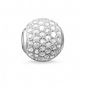 Thomas Sabo Fehér pavé gyöngy (K0024-051-14) Thomas Sabo Fehér pavé gyöngy (K0024-051-14)