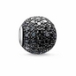 Thomas Sabo Fekete pavé gyöngy (K0029-051-11) Thomas Sabo Fekete pavé gyöngy (K0029-051-11)