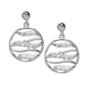 Silvertrends ezüst fülbevaló (ST733) Silvertrends ezüst fülbevaló (ST733)