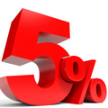 Akár extra 5% kedvezmény Önnek! Akár extra 5% kedvezmény Önnek!